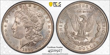 1880-S $1 AU55