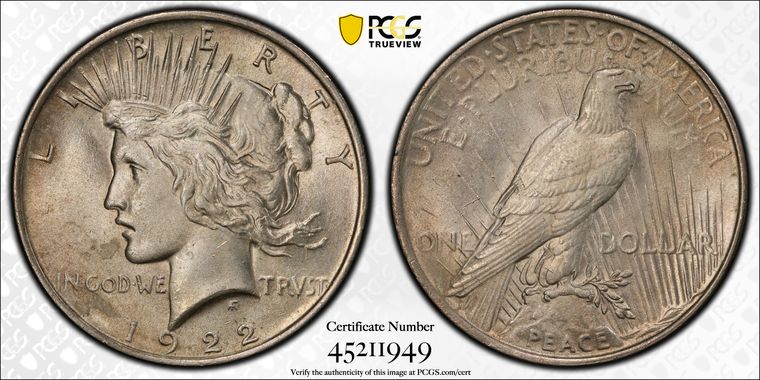 Cert 45211949 - Coin Image