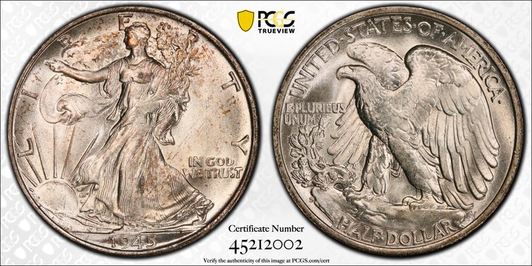 Cert 45212002 - Coin Image