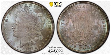 1878 8TF $1 MS63