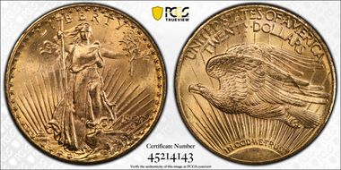 1927 $20 MS64