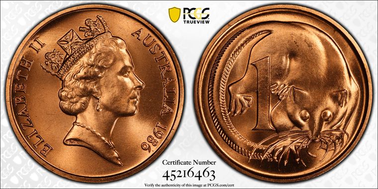 Cert 45216463 - Coin Image