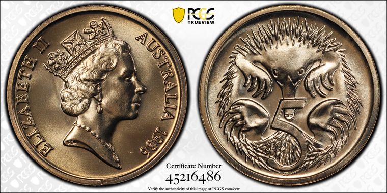 Cert 45216486 - Coin Image