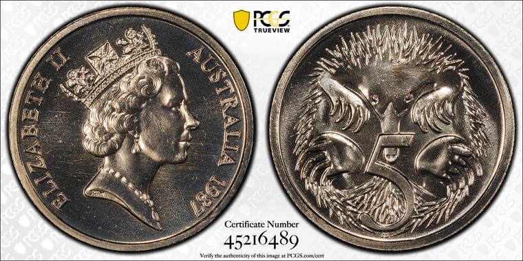 Cert 45216489 - Coin Image