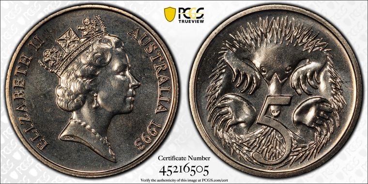 Cert 45216505 - Coin Image