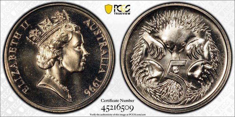 Cert 45216509 - Coin Image