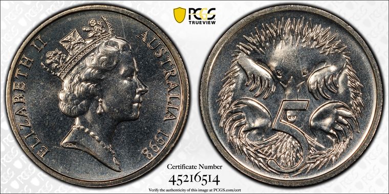 Cert 45216514 - Coin Image