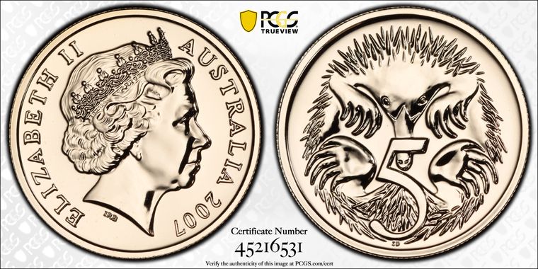 Cert 45216531 - Coin Image