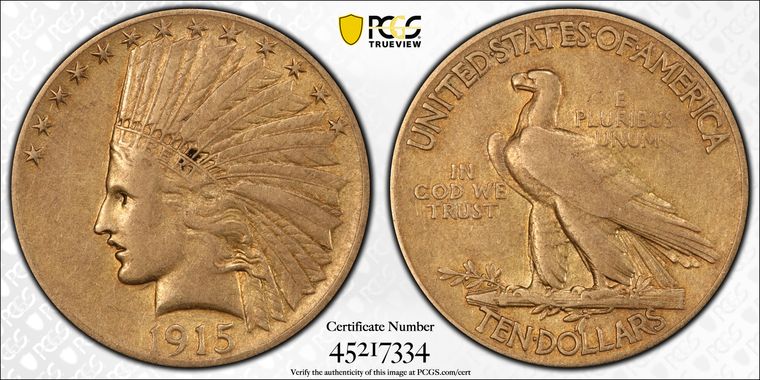 Cert 45217334 - Coin Image