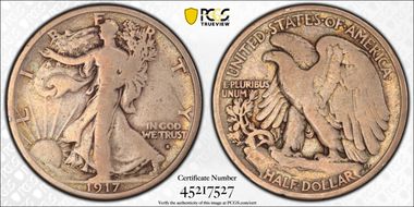 1917-S 50C Obverse G6