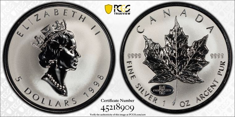 Cert 45218909 - Coin Image