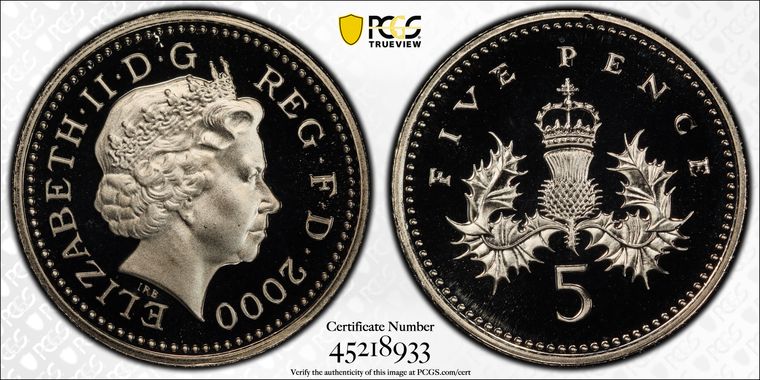 Cert 45218933 - Coin Image