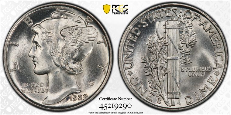 Cert 45219290 - Coin Image