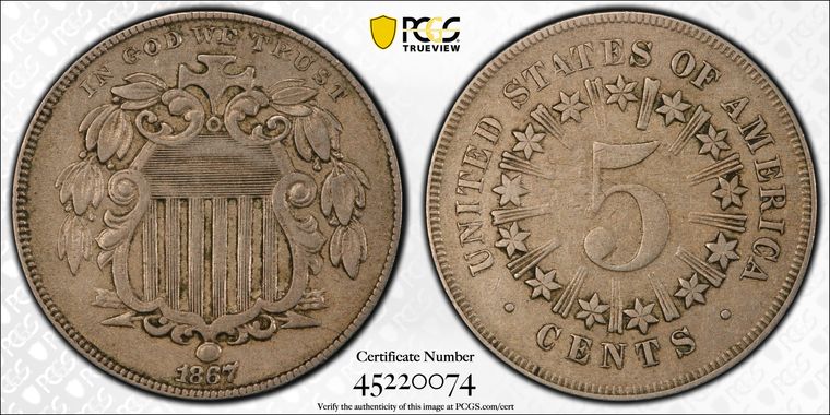 Cert 45220074 - Coin Image