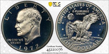 1972-S $1 Silver PR69CAM