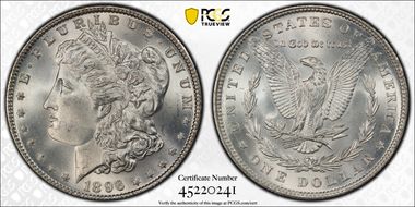 1896 $1 MS67