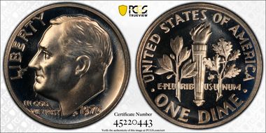 1970 10C No S PR68CAM