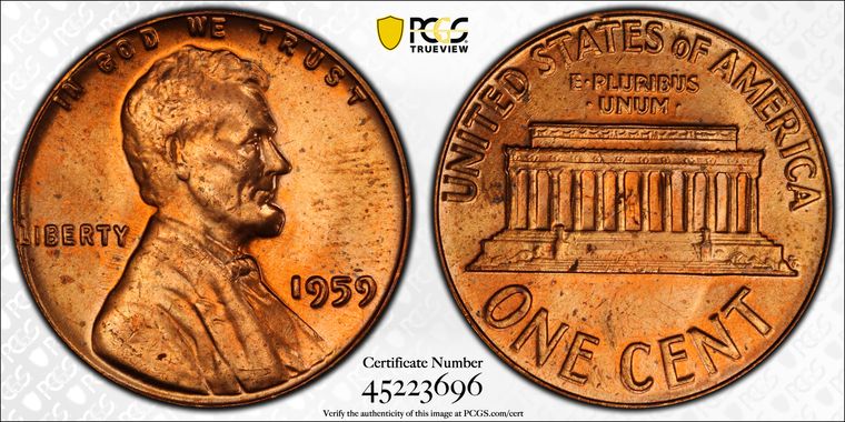 Cert 45223696 - Coin Image