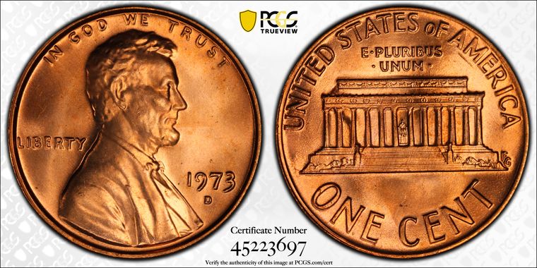 Cert 45223697 - Coin Image