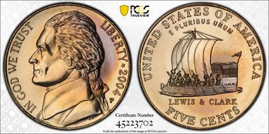 2004-P 5C Keel Boat MS67