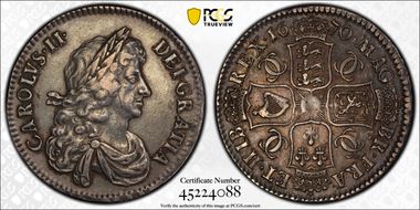 1670 1/2 Cr S-3365 AU55