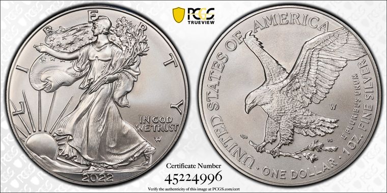 Cert 45224996 - Coin Image