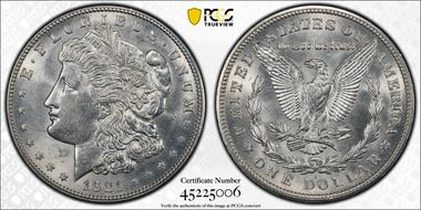 1921-D $1 MS62