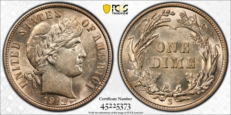 Cert 45225373 - Coin Image