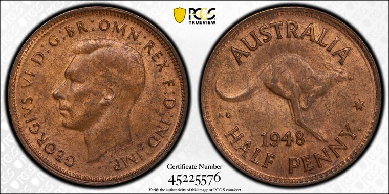 Cert 45225576 - Coin Image