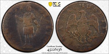 1788 Cent Massachusetts, Period N1BN