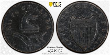 1787 NJ 1/2P Outlined Shield N1BN