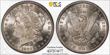 1882-CC $1 MS64+