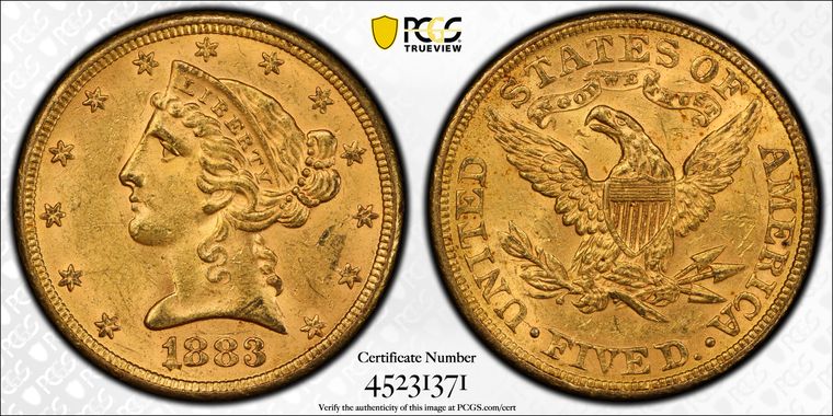 Cert 45231371 - Coin Image