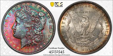 1886 $1 MS64