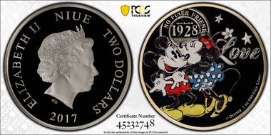 2017 $2 Disney - Love PR69DCAM