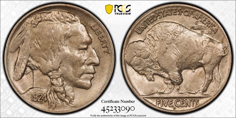 Cert 45233090 - Coin Image