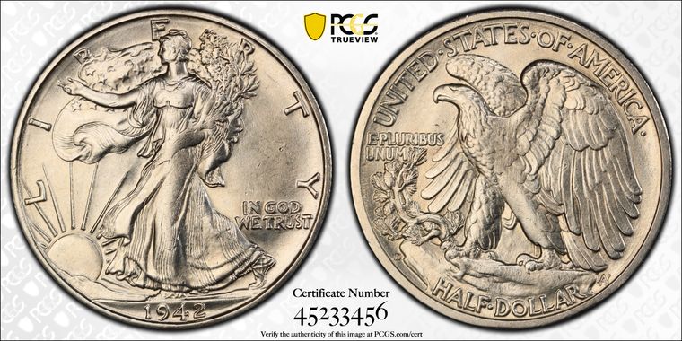 Cert 45233456 - Coin Image