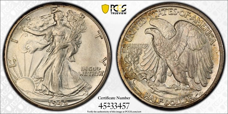 Cert 45233457 - Coin Image