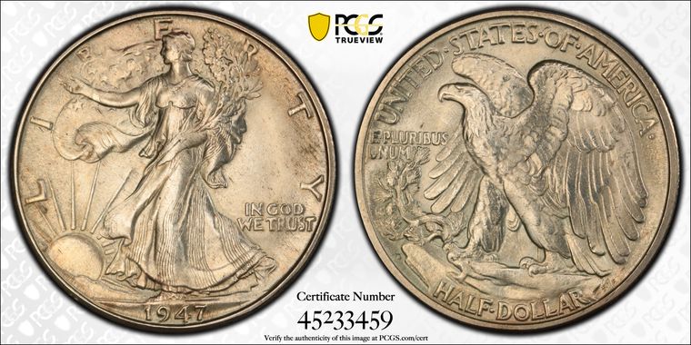 Cert 45233459 - Coin Image