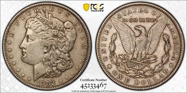 1902 $1 VF35