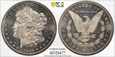 1890-CC $1 MS63DMPL