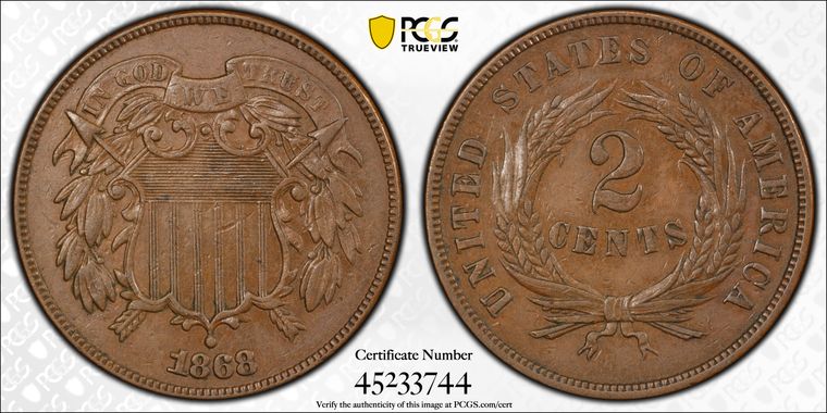 Cert 45233744 - Coin Image