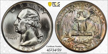 1939 25C MS67+
