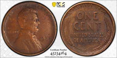 1922 No D 1C Strong Reverse VF35BN