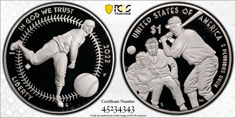 Cert 45234343 - Coin Image