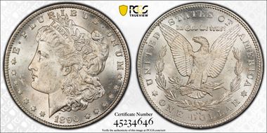 1890-CC $1 MS63
