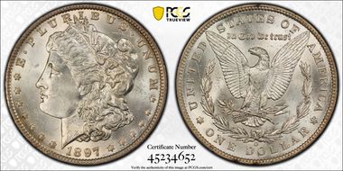 1897-O $1 MS62