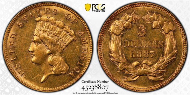 Cert 45238807 - Coin Image