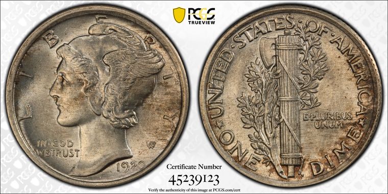 Cert 45239123 - Coin Image