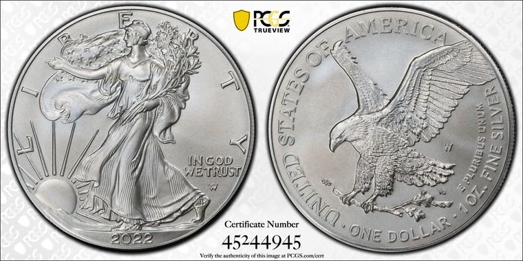 Cert 45244945 - Coin Image